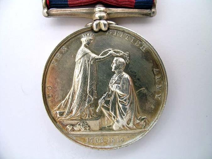 The Military General Service Medal,