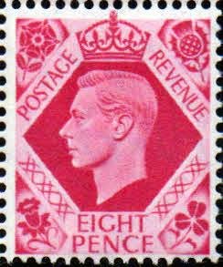 George VI faced right.