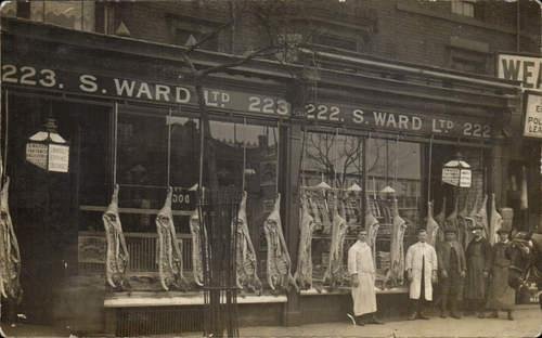 S. Ward Ltd, High Street Epping, circa 1910