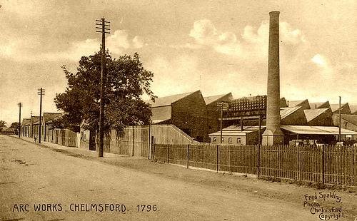 Crompton’s Arc Works in Chelmsford