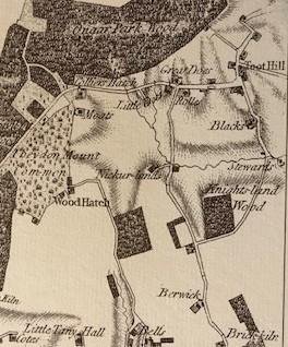 Chapman and Andre’s Map 1777