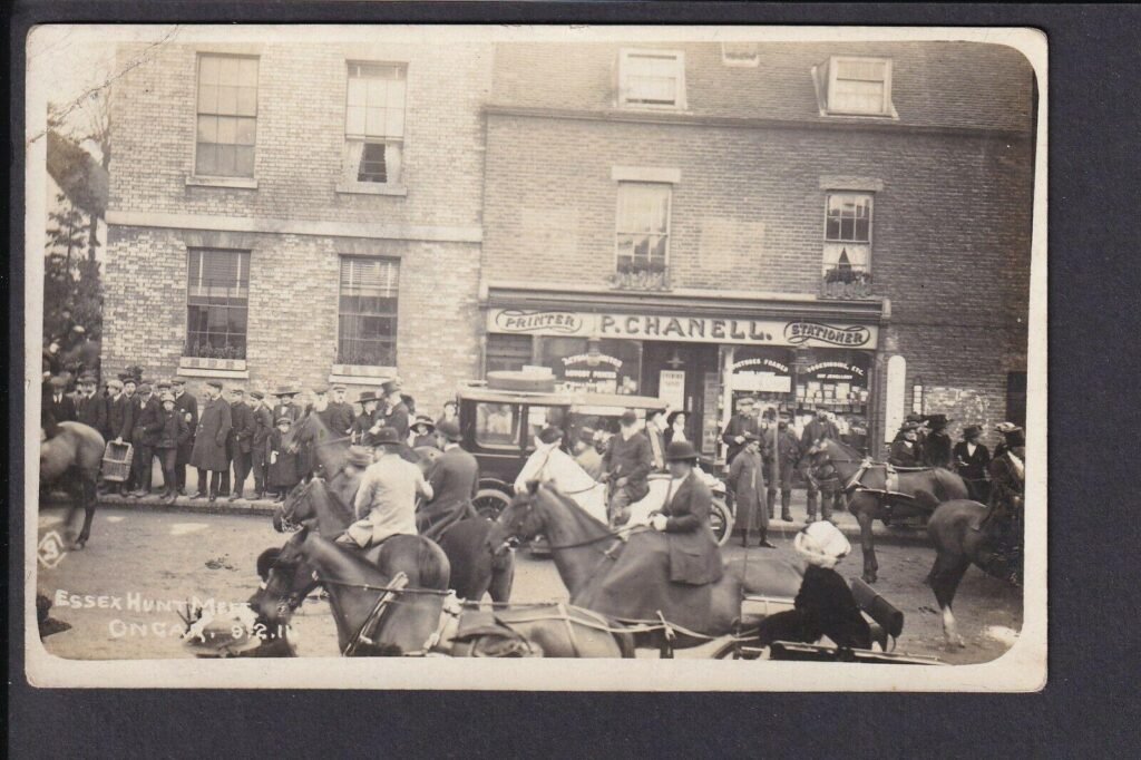 The Essex Hunt in Ongar 1911