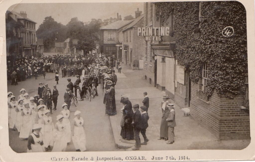 Church Parade in Ongar June 7th 1914