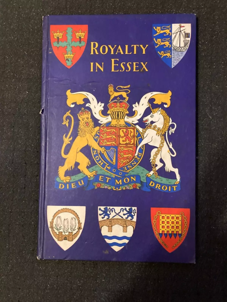 Royalty in Essex was a booklet issued to all children in Essex to celebrate the Coronation of Her Majesty Queen Elizabeth.