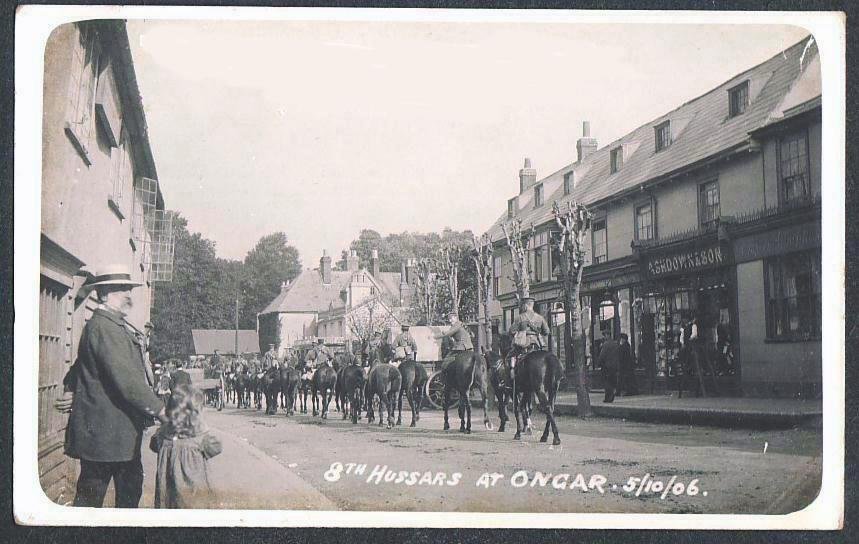 8th Hussars in Ongar in 1906