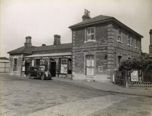 Ongar Railway Station circa 1935