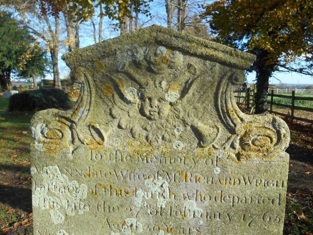 Richard’s wife Ann died in 1765