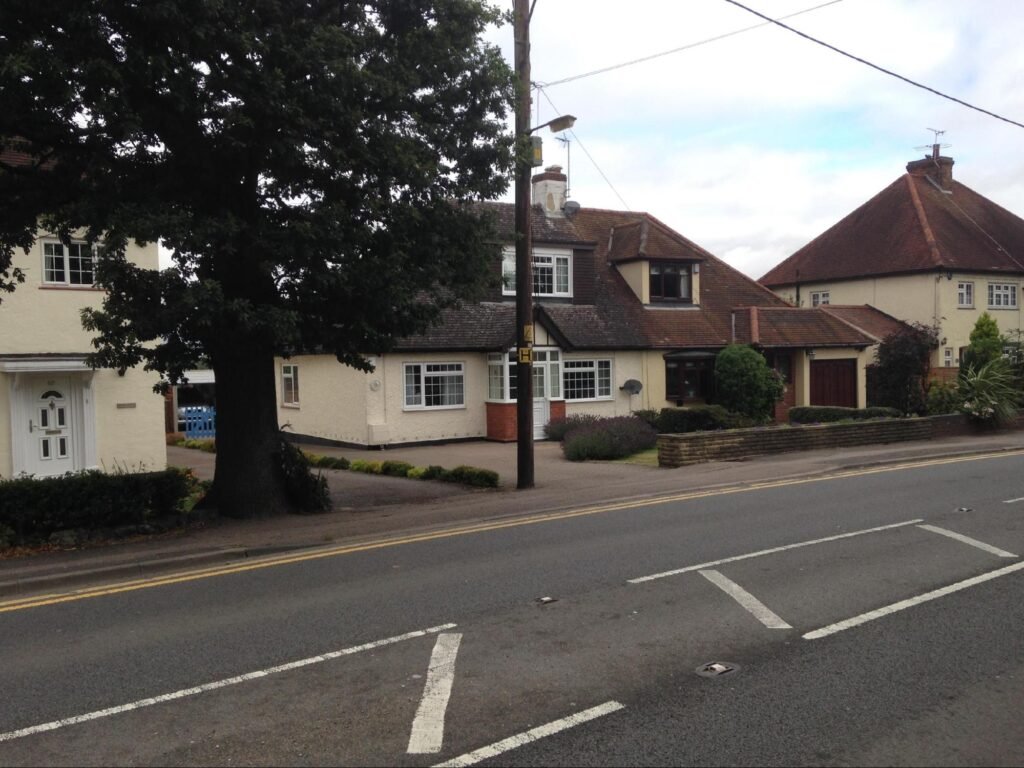 Former hospital site in Fyfield Road photographed in 2015