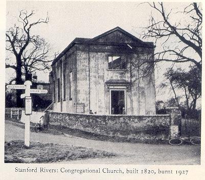 The Chapel at Stanford Rivers, circa 1927
