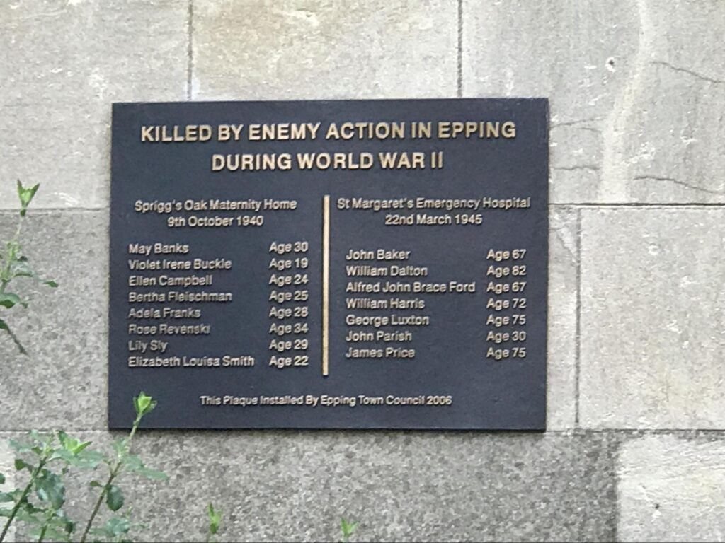 The Tragedy of Spriggs Oak, Epping