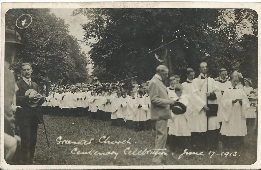 Greensted Church, 1913