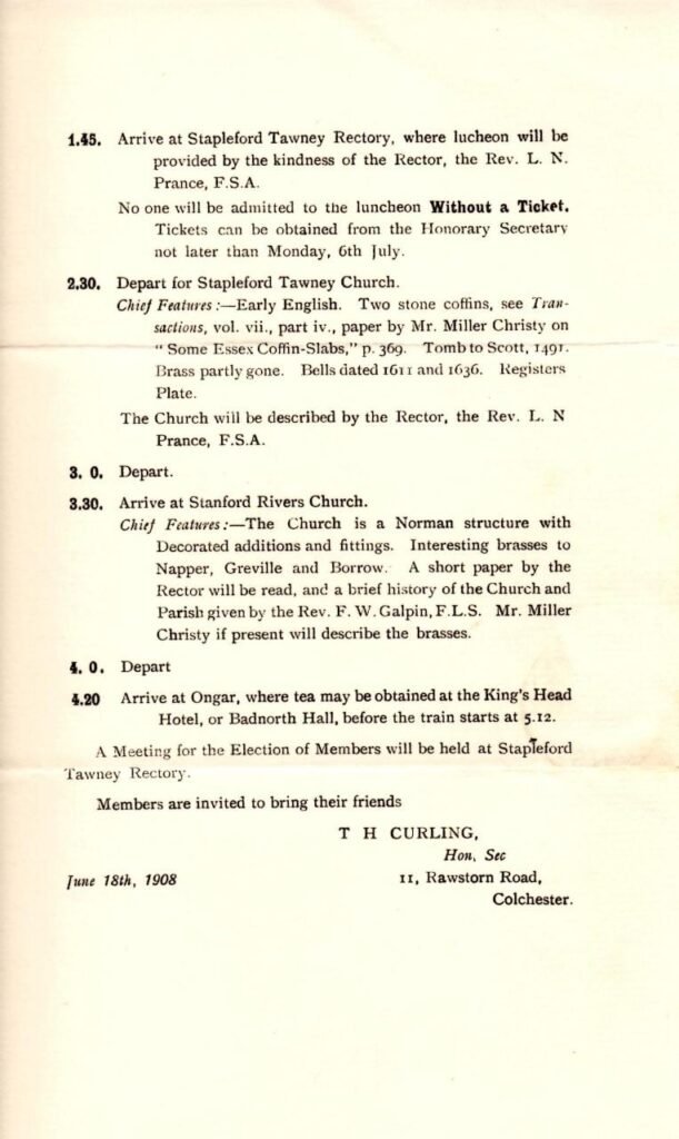 Essex Archaeological Society (Page 2)