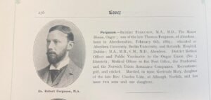 Robert Ferguson, M.A, M.D.