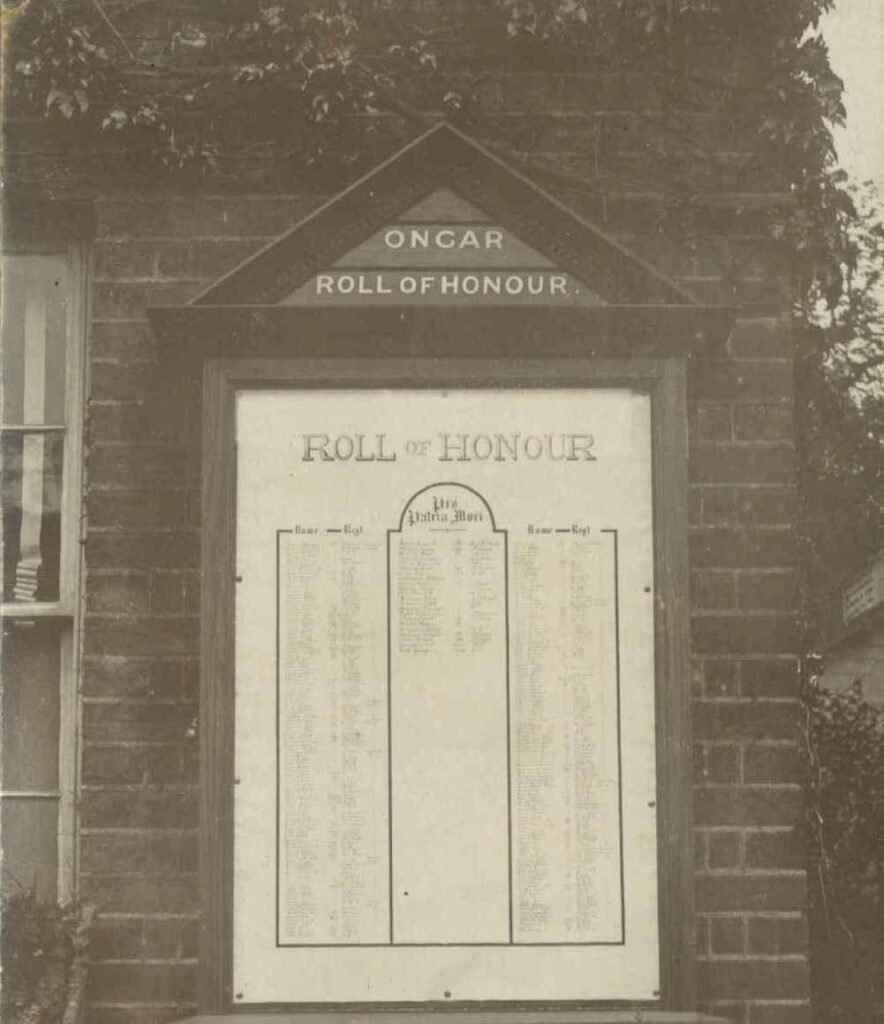 Ongar’s First War Memorial