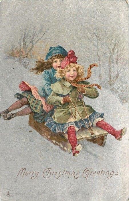 Merry Christmas Postcard