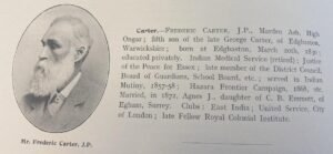 Mr. Frederick Carter, J.P.