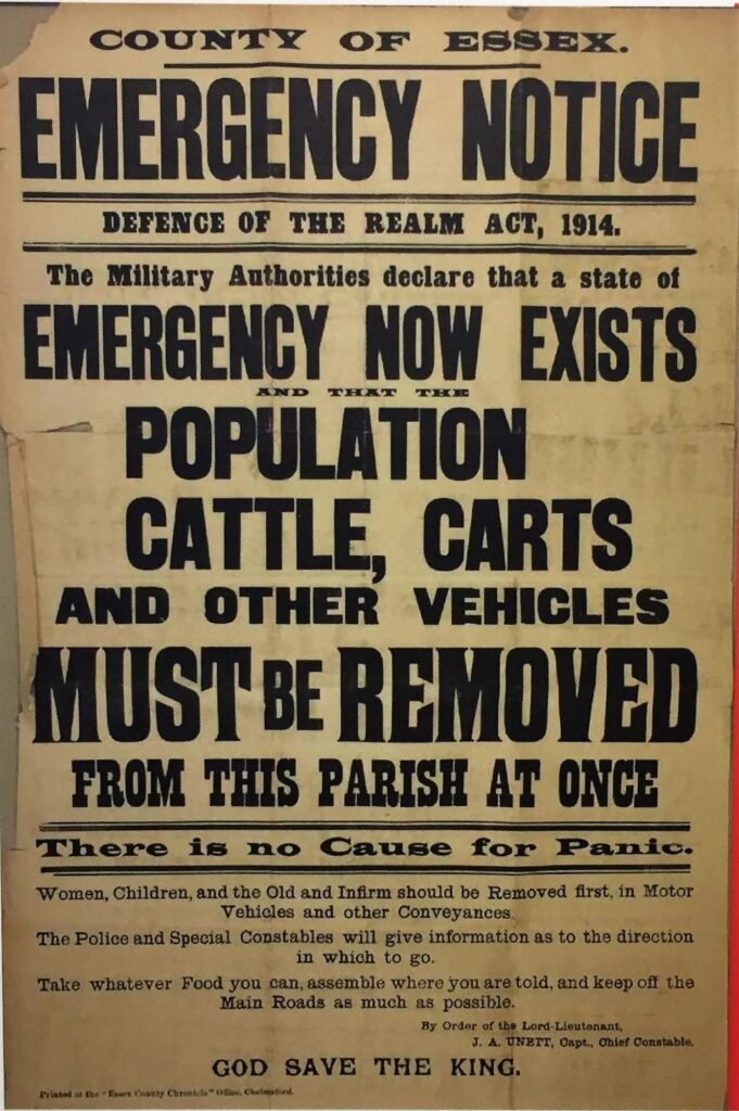 Emergency Notice, County of Essex