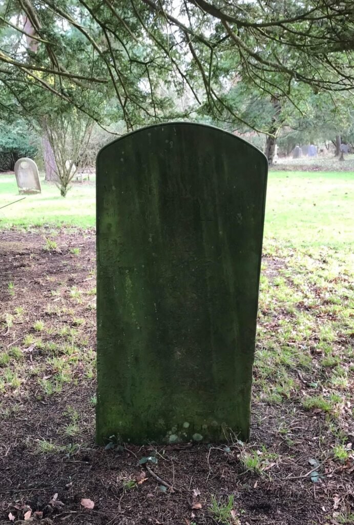 Grave of Joseph Boulcott in St. Mary’s, Theydon Bois