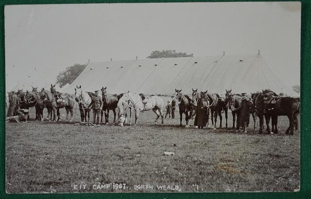 Military Camp held in North Weald in 1907