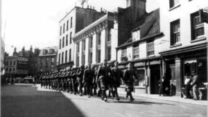 h. German boots on Beresford Street, St Helier