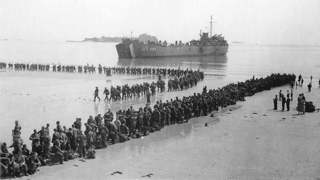 m. Departure of the occupying troops