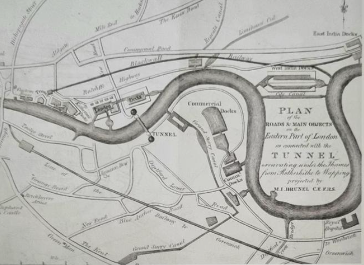 The planned route